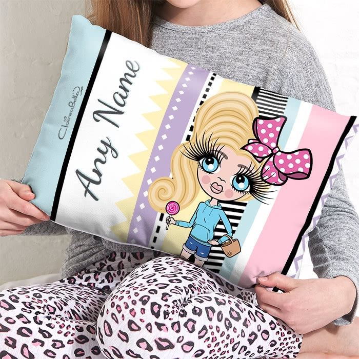 ClaireaBella Girls Placement Cushion - Pastel Pop - Image 2