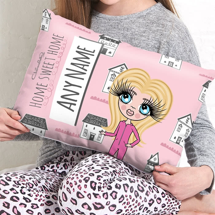 ClaireaBella Girls Placement Cushion - Home Sweet Home - Image 1