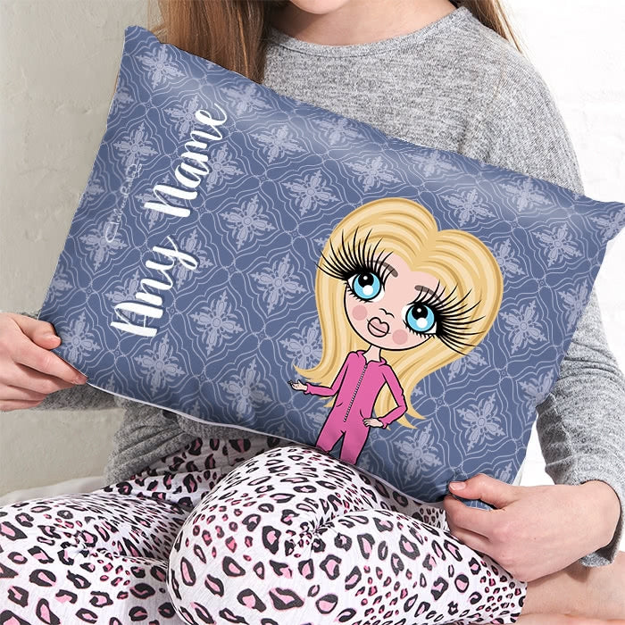 ClaireaBella Girls Placement Cushion - Navy - Image 3