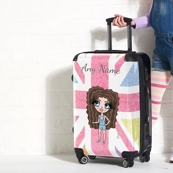 ClaireaBella Girls Union Jack Suitcase - Image 4