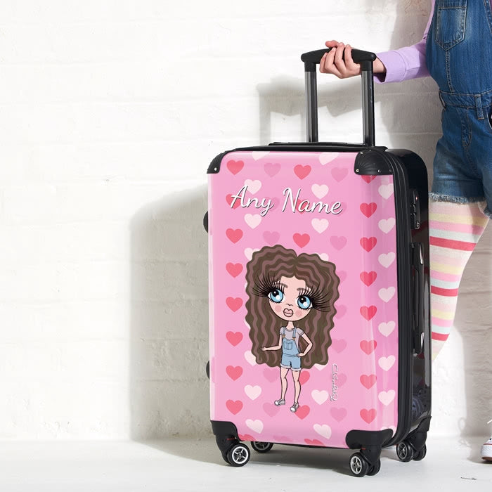 ClaireaBella Girls Heart Suitcase - Image 4
