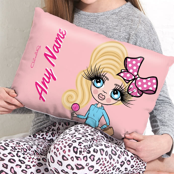 ClaireaBella Girls Placement Cushion - Close Up - Image 2