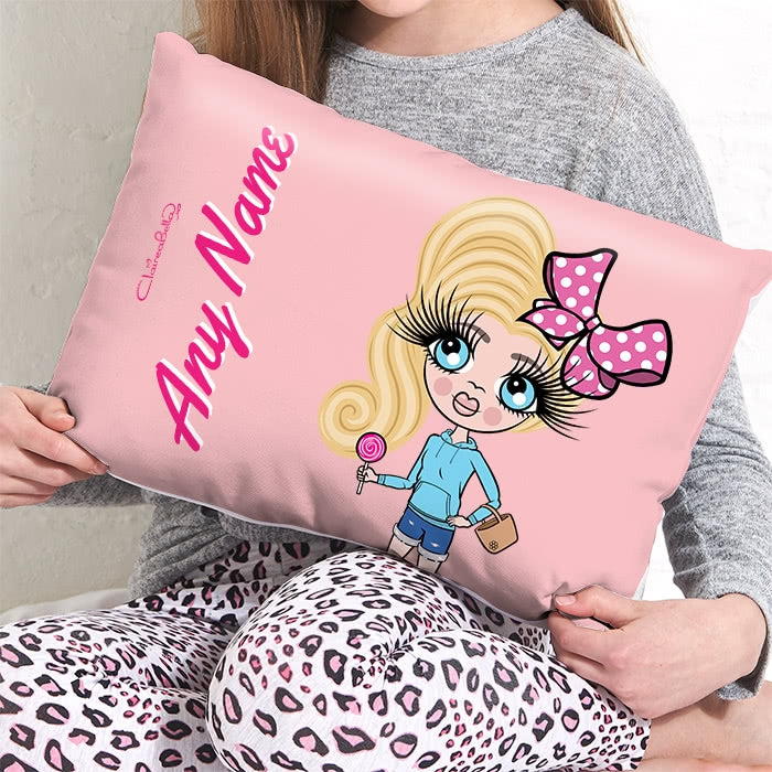 ClaireaBella Girls Placement Cushion - Dusty Pink - Image 3