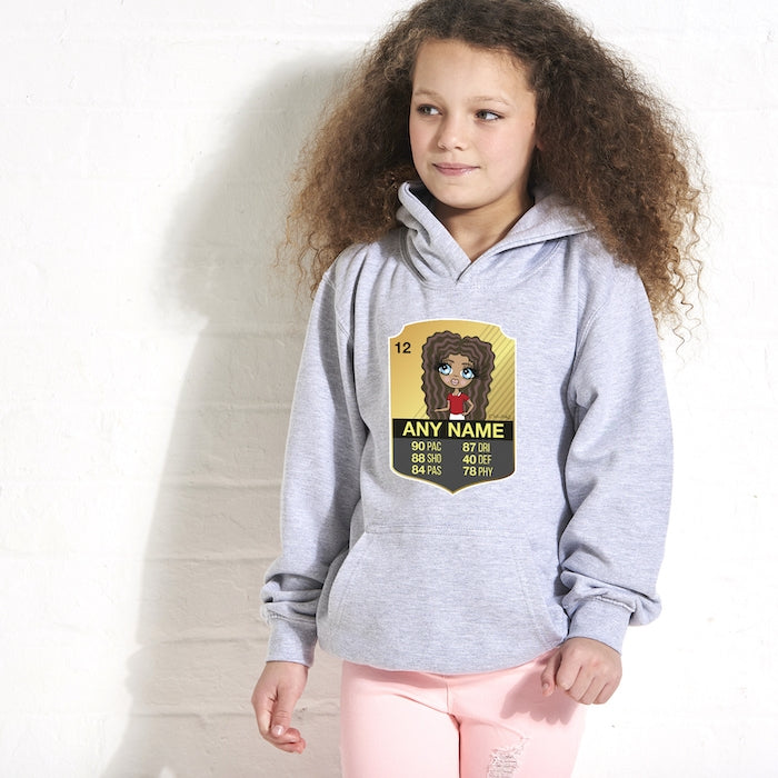 ClaireaBella Girls Football Hoodie - Image 2