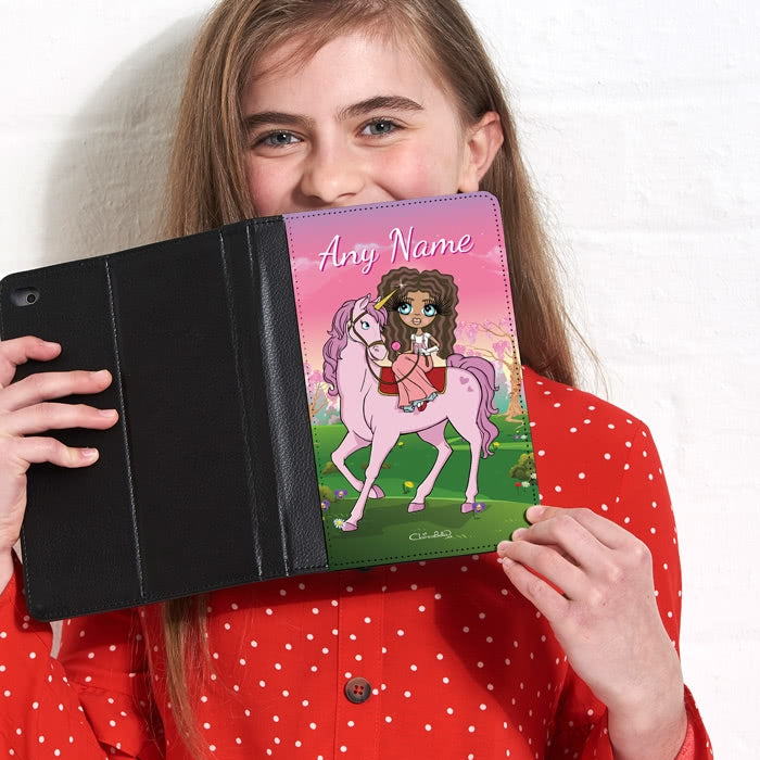 ClaireaBella Girls Unicorn Love iPad Case - Image 2