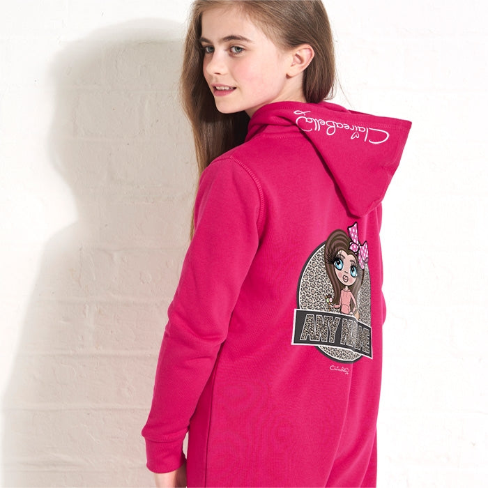 ClaireaBella Girls Animal Print Onesie - Image 5