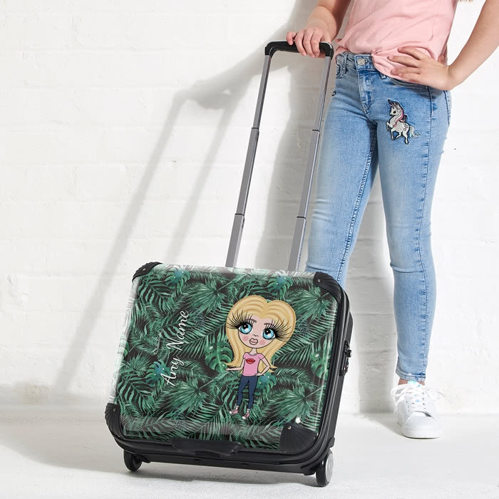 ClaireaBella Girls Tropical Weekend Suitcase - Image 3