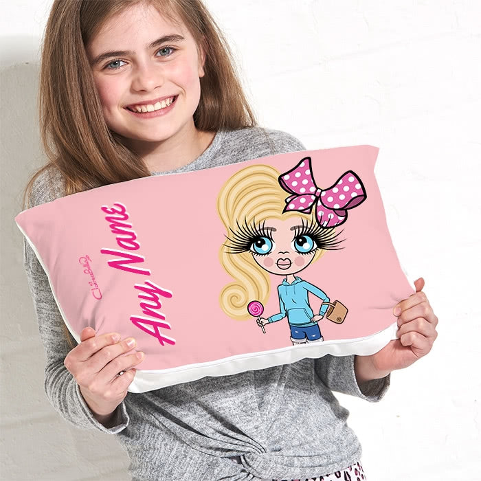 ClaireaBella Girls Placement Cushion - Dusty Pink - Image 2