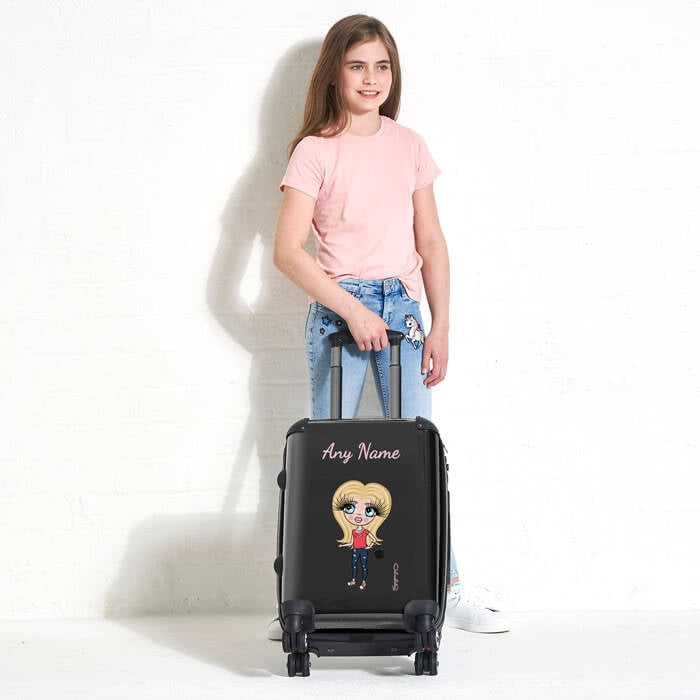 ClaireaBella Girls Black Suitcase - Image 4
