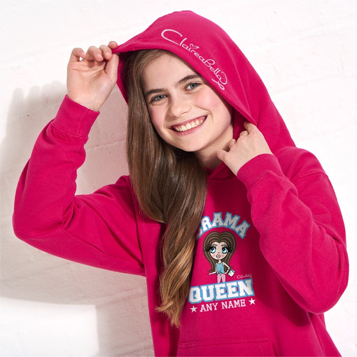 ClaireaBella Girls Drama Queen Hoodie - Image 2