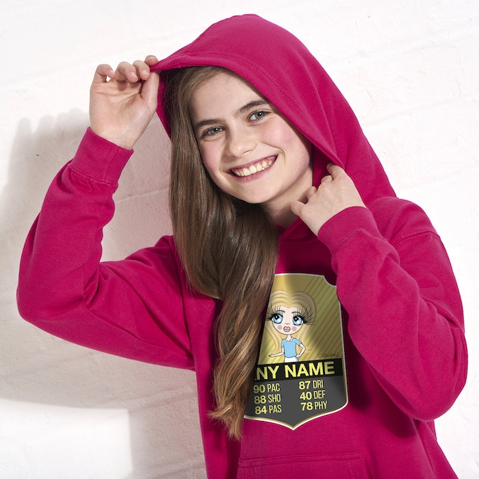 ClaireaBella Girls Football Hoodie - Image 5