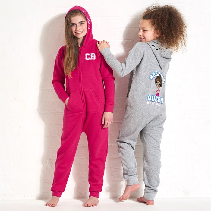 ClaireaBella Girls Drama Queen Onesie - Image 5