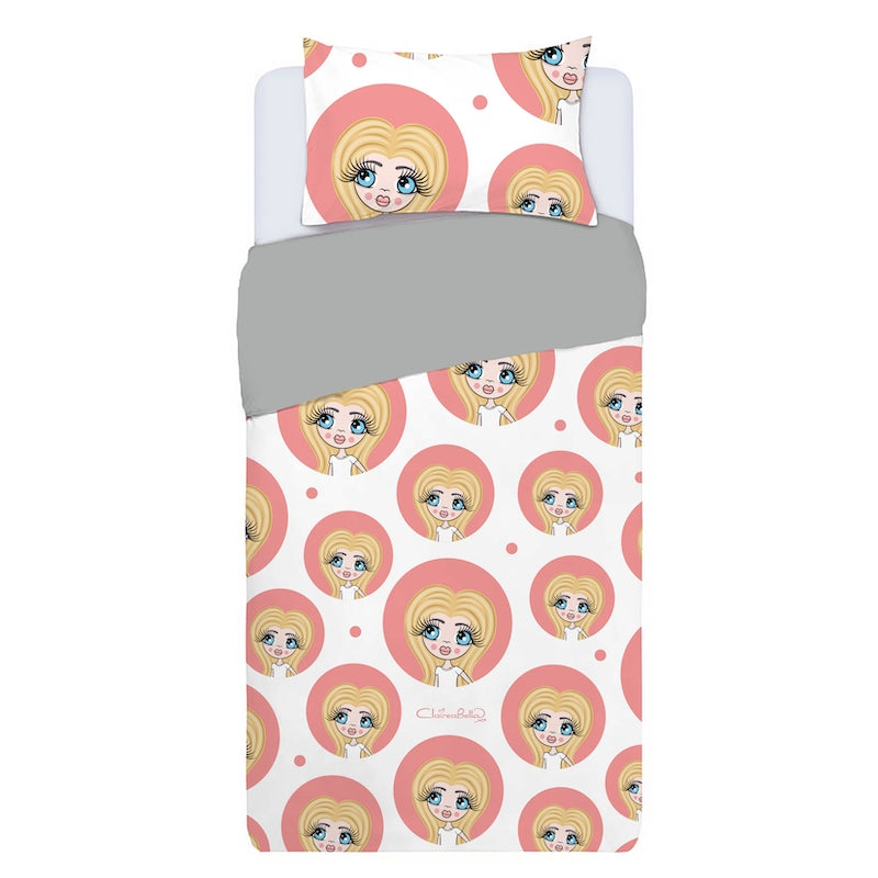 ClaireaBella Girls Personalised Emoji Bedding - Image 2