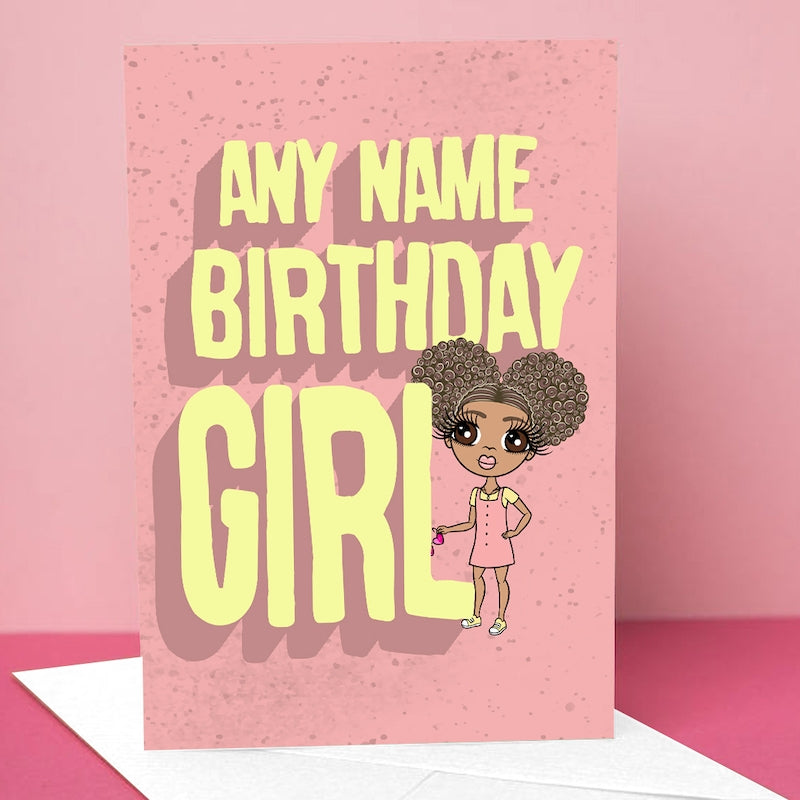 ClaireaBella Girls Birthday Girl Card - Image 3