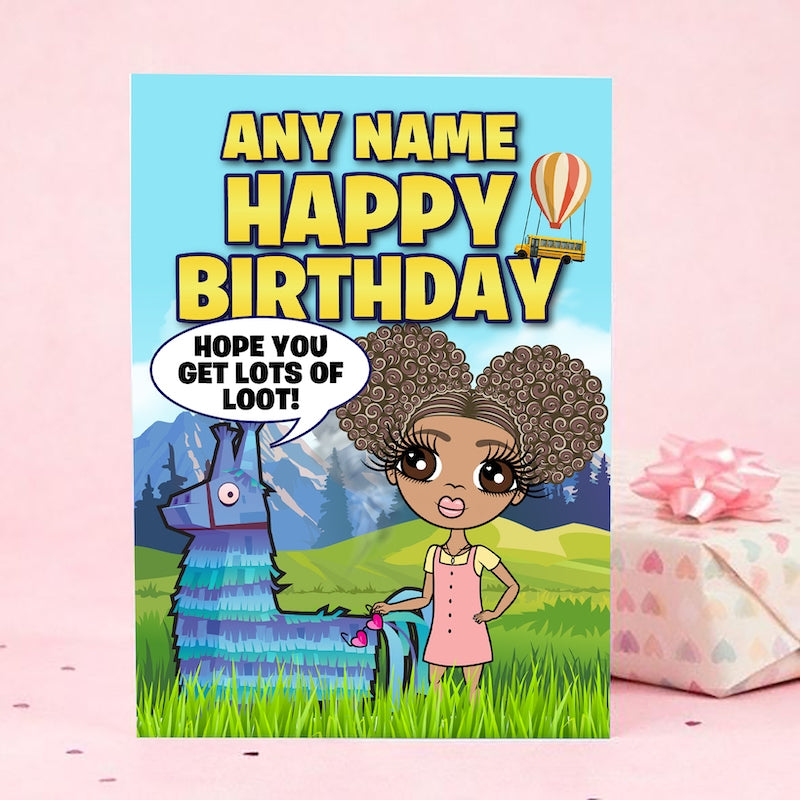 ClaireaBella Girls Birthday Loot Card - Image 3