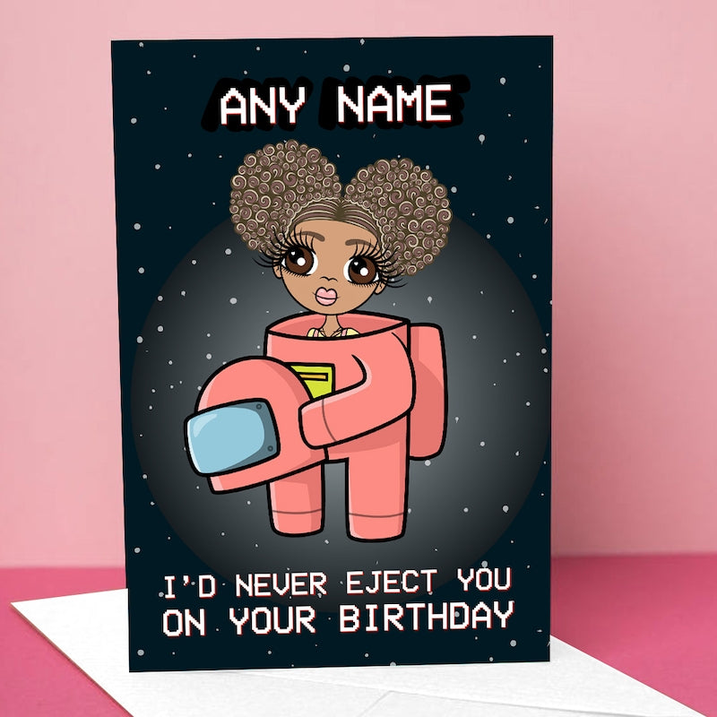 ClaireaBella Girls Never Eject You Birthday Card - Image 4