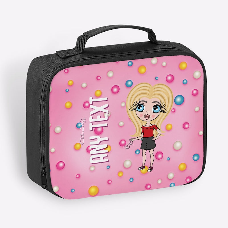 ClaireaBella Girls Bubblegum Cooler Lunch Bag - Image 4