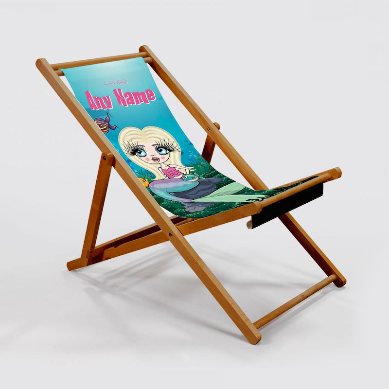 ClaireaBella Girls Mermaid Deckchair - Image 2