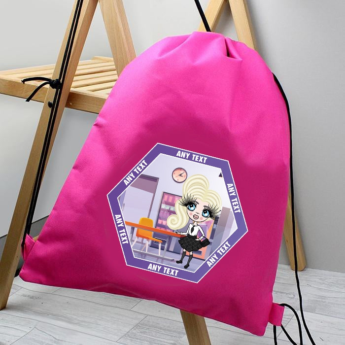 ClaireaBella Girls Canteen Drawstring Bag - Image 1