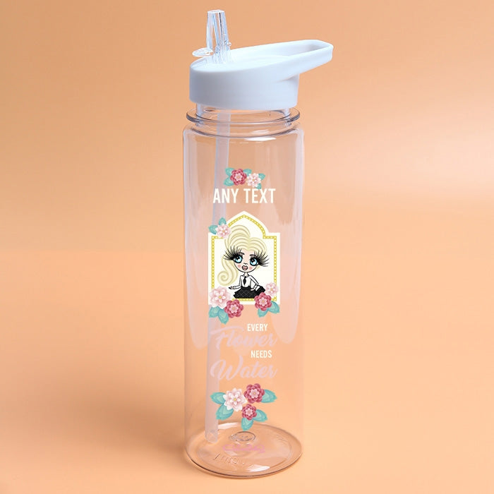ClaireaBella Girls Floral Water Bottle - Image 3
