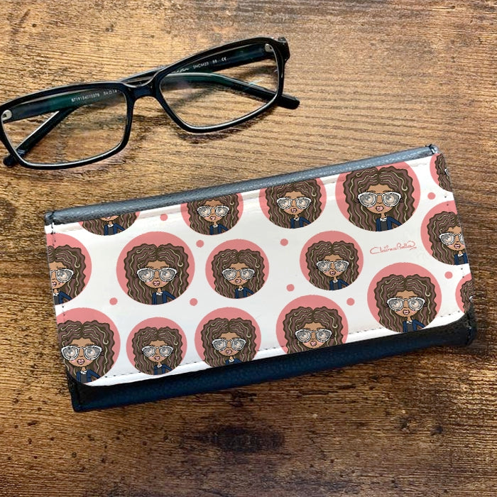 ClaireaBella Girls Personalised Emoji Glasses Case - Image 1