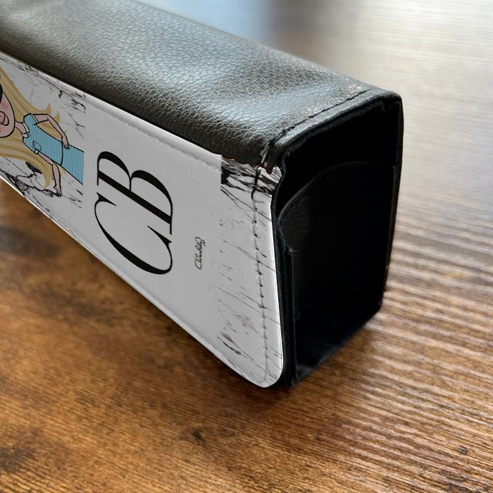 ClaireaBella Girls The LUX Collection Black and White Glasses Case - Image 3