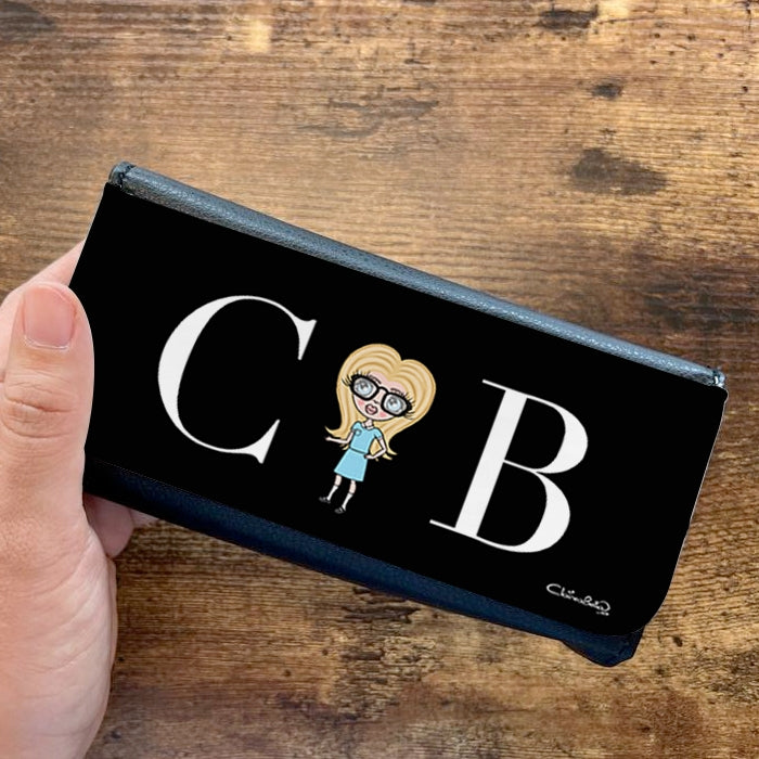 ClaireaBella Girls The LUX Collection Initial Glasses Case - Image 2