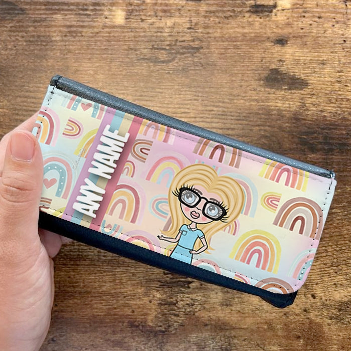 ClaireaBella Girls Personalised Rainbows Glasses Case - Image 2