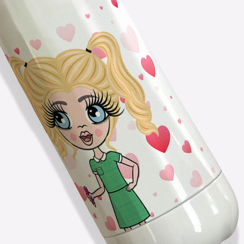 ClaireaBella Girls Hydro Bottle Hearts - Image 6