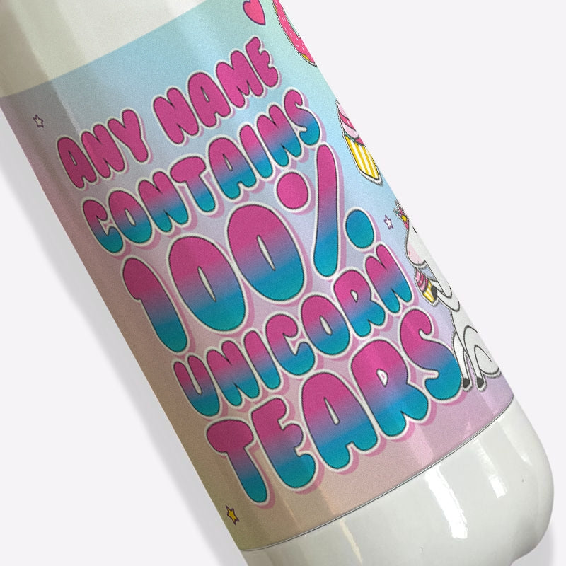 ClaireaBella Girls Hydro Bottle Unicorn Tears - Image 2