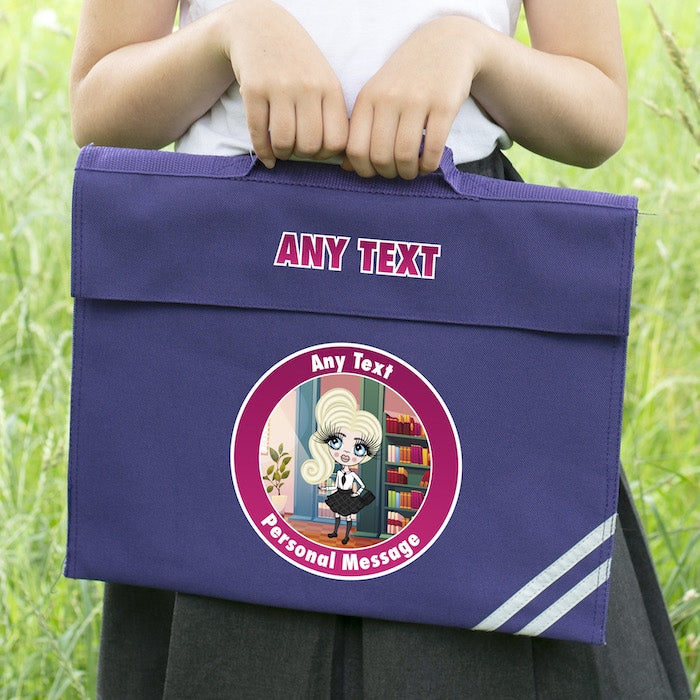 ClaireaBella Girls Library Book Bag - Image 1
