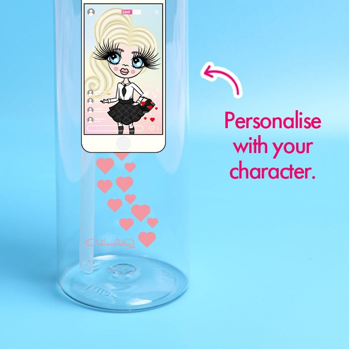 ClaireaBella Girls Social Likes Water Bottle - Image 2