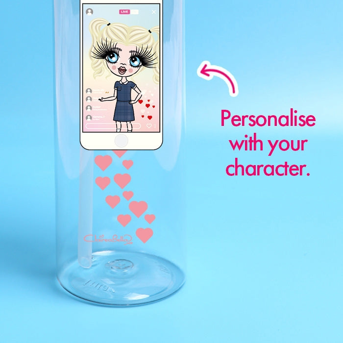 ClaireaBella Girls Social Likes Water Bottle - Image 6