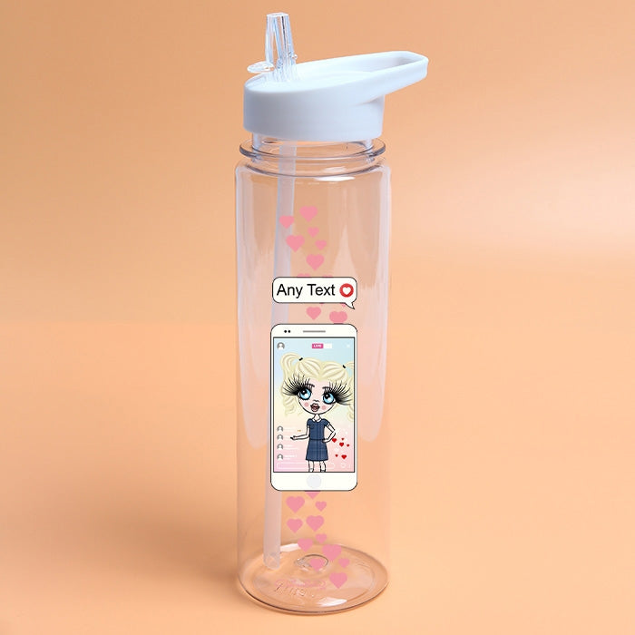 ClaireaBella Girls Social Likes Water Bottle - Image 7