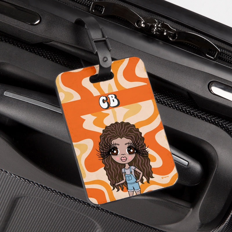 ClaireaBella Girls Personalised Swiggle Luggage Tag - Image 3