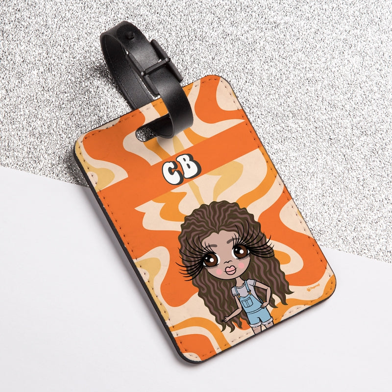 ClaireaBella Girls Personalised Swiggle Luggage Tag - Image 4