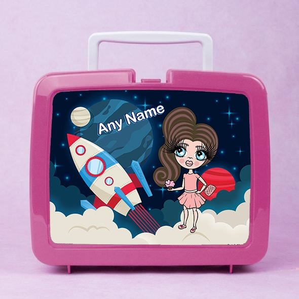 ClaireaBella Girls Rocket Lunch Box - Image 1