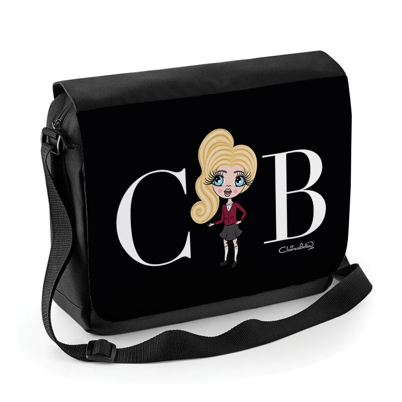 ClaireaBella Girls The LUX Collection Initial Messenger Bag - Image 1