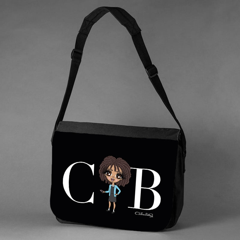 ClaireaBella Girls The LUX Collection Initial Messenger Bag - Image 2