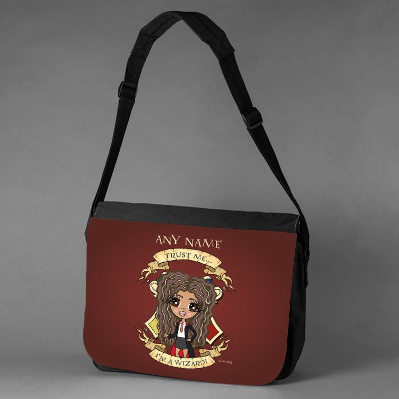 ClaireaBella Girls Personalised Wizard Messenger Bag - Image 2