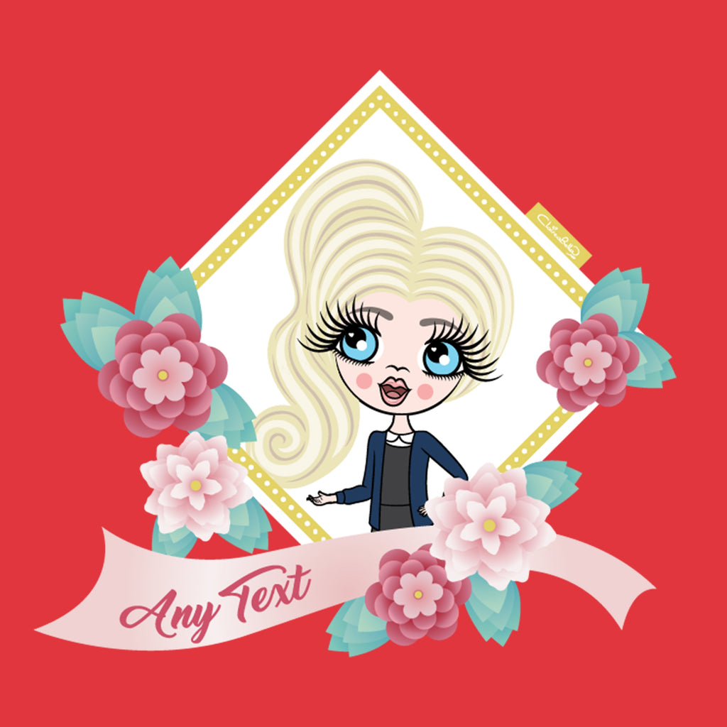 ClaireaBella Girls Personalised Floral Mini Rucksack - Image 6