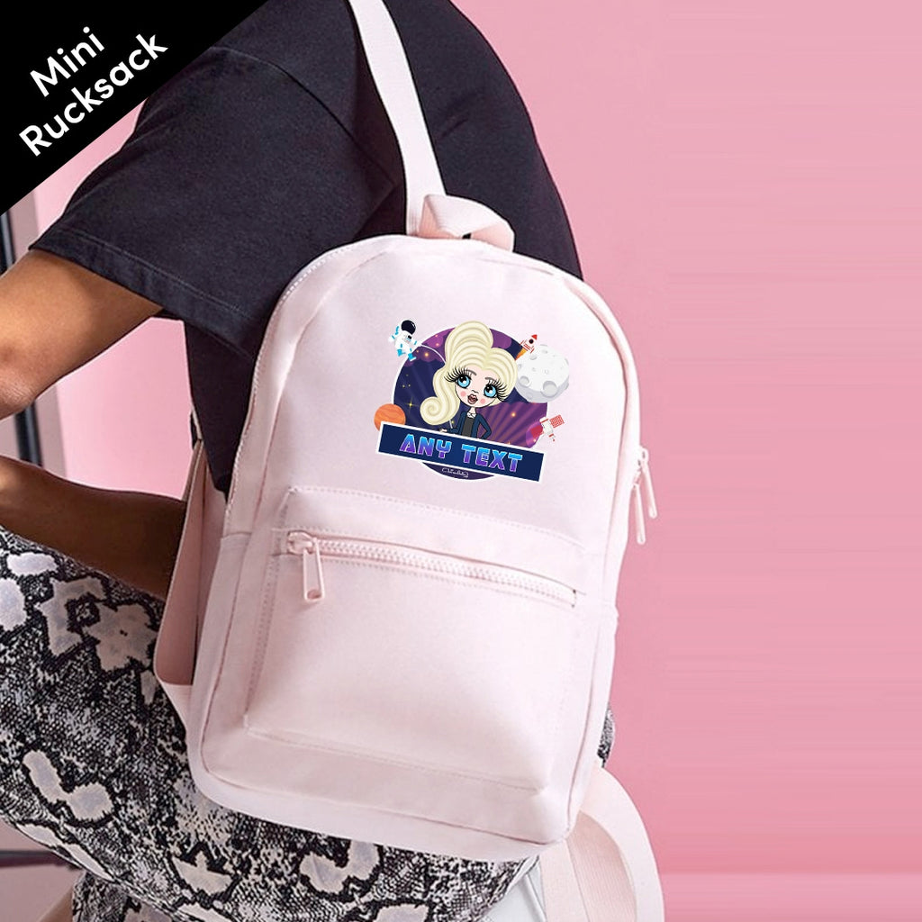 ClaireaBella Girls Personalised Galaxy Mini Rucksack - Image 6