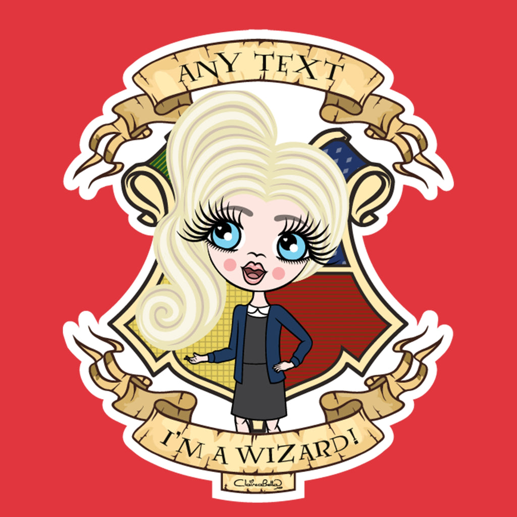 ClaireaBella Girls Personalised Wizard Mini Rucksack - Image 5
