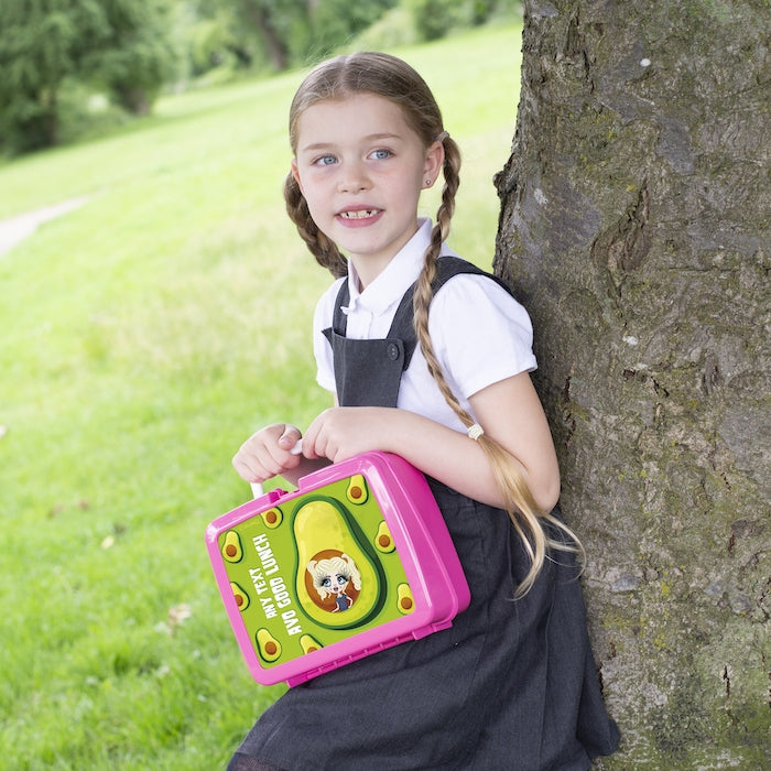 ClaireaBella Girls Avocado Lunch Box - Image 3