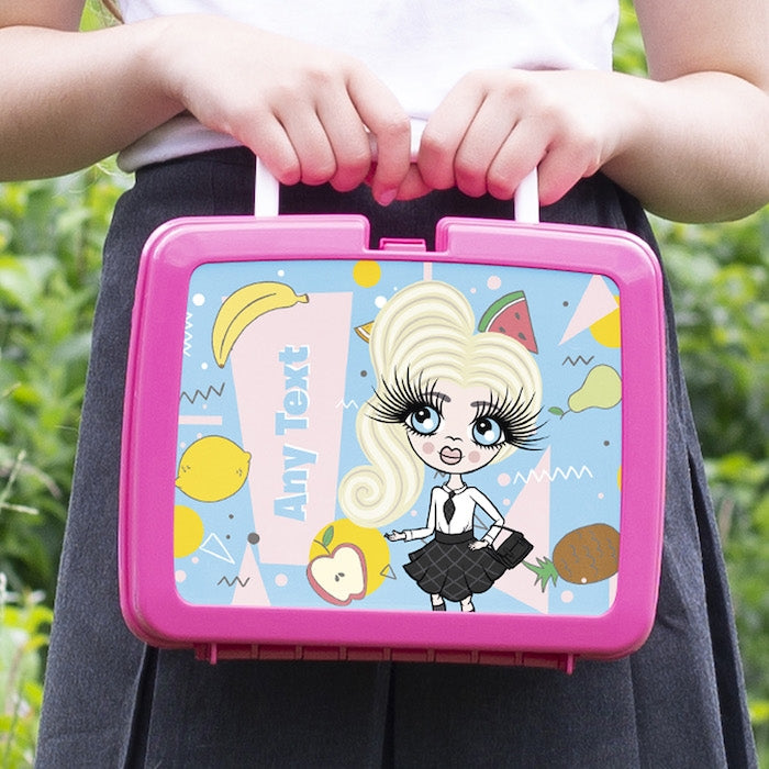 ClaireaBella Girls Funky Fruit Lunch Box - Image 1