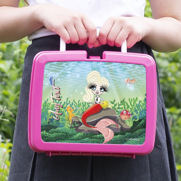 ClaireaBella Girls Mermaid Lunch Box - Image 1