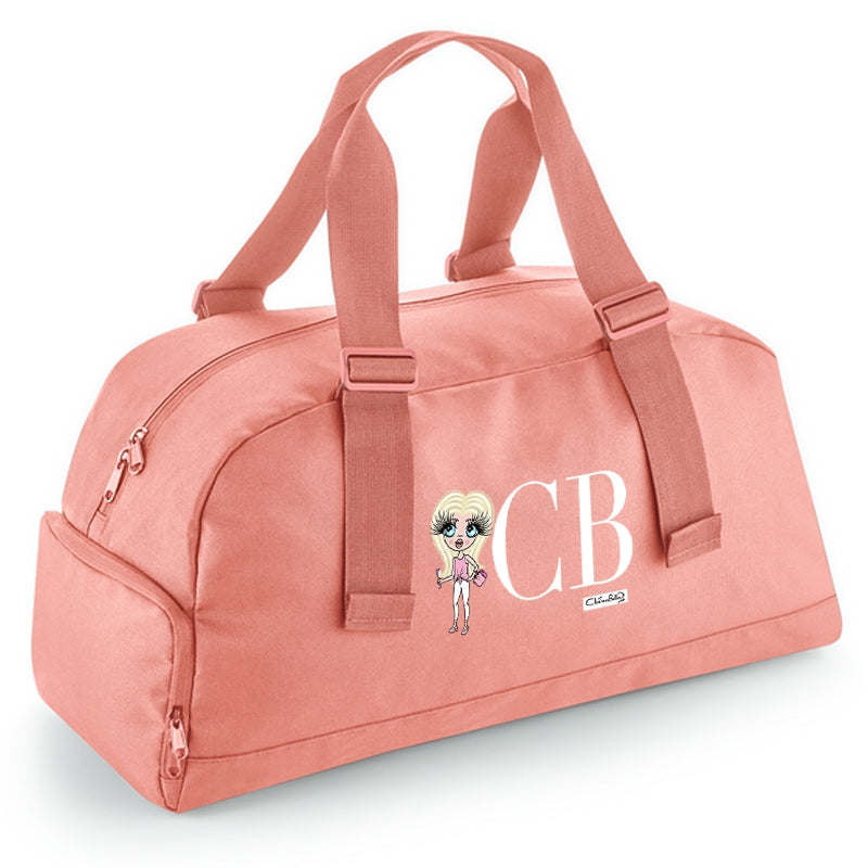 ClaireaBella Girls Personalised Lux Premium Travel Bag - Image 1