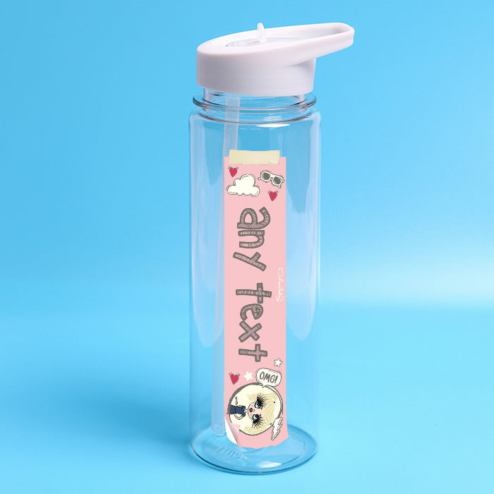 ClaireaBella Girls Sketches Water Bottle - Image 4