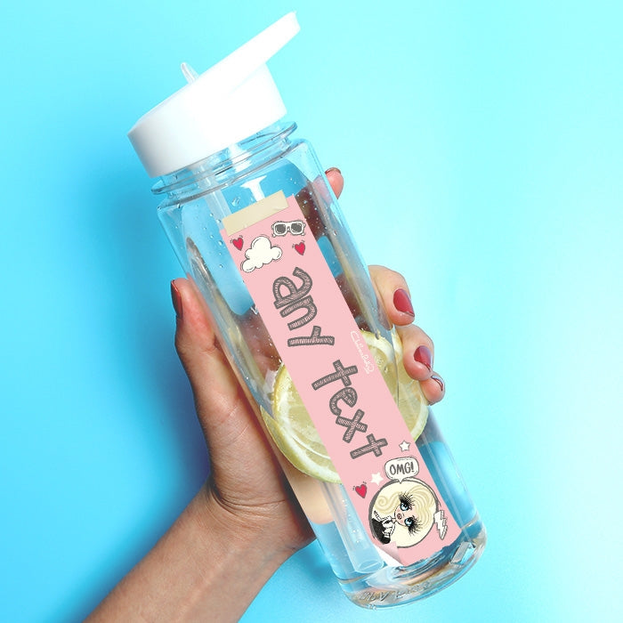ClaireaBella Girls Sketches Water Bottle - Image 1