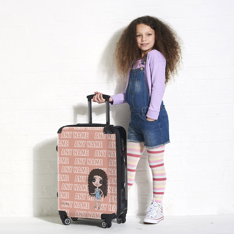ClaireaBella Girls Repeat Name Suitcase - Image 6